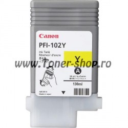 Isolate precedent Massage Cartus cerneala pentru Imprimanta Canon Imageprograf IPF710 SCAN SYSTEM -  PFI102Y - yellow - Cartus cerneala PFI 102