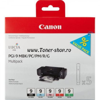 Cartus cerneala Canon PGI-9 MBK / PC / PM / R/ G